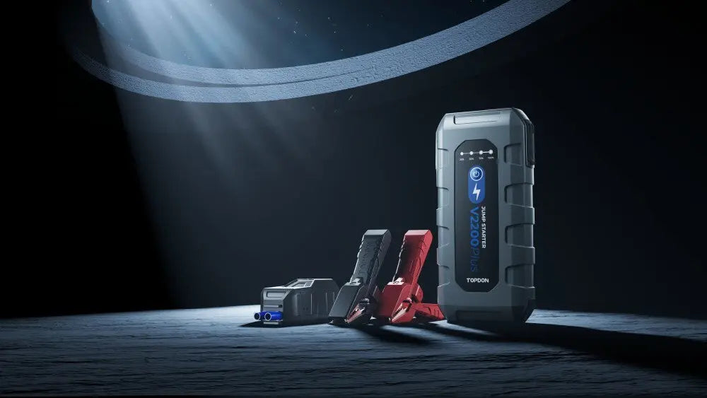 TOPDON JUMPSTARTER POWERBANK BATTERIETESTER V2200 PLUS MittmannLive