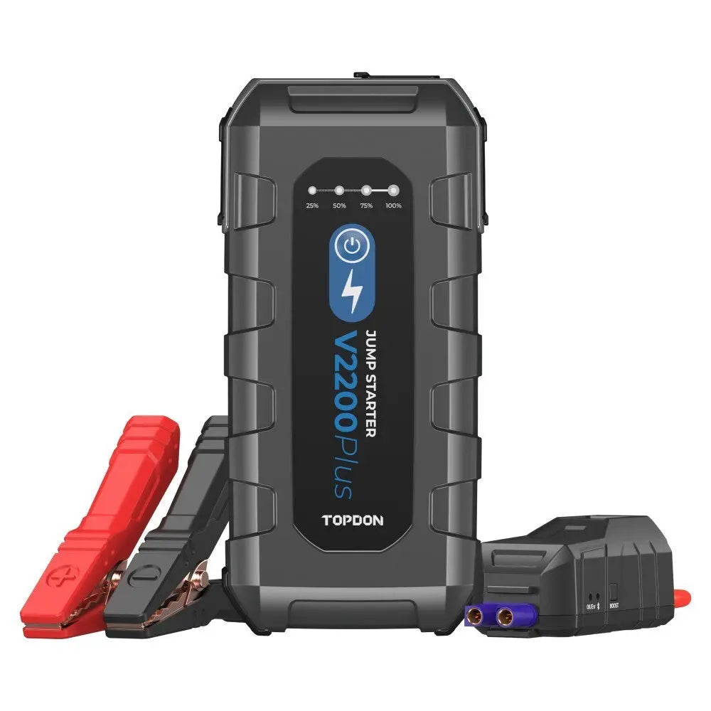 TOPDON JUMPSTARTER POWERBANK BATTERIETESTER V2200 PLUS MittmannLive