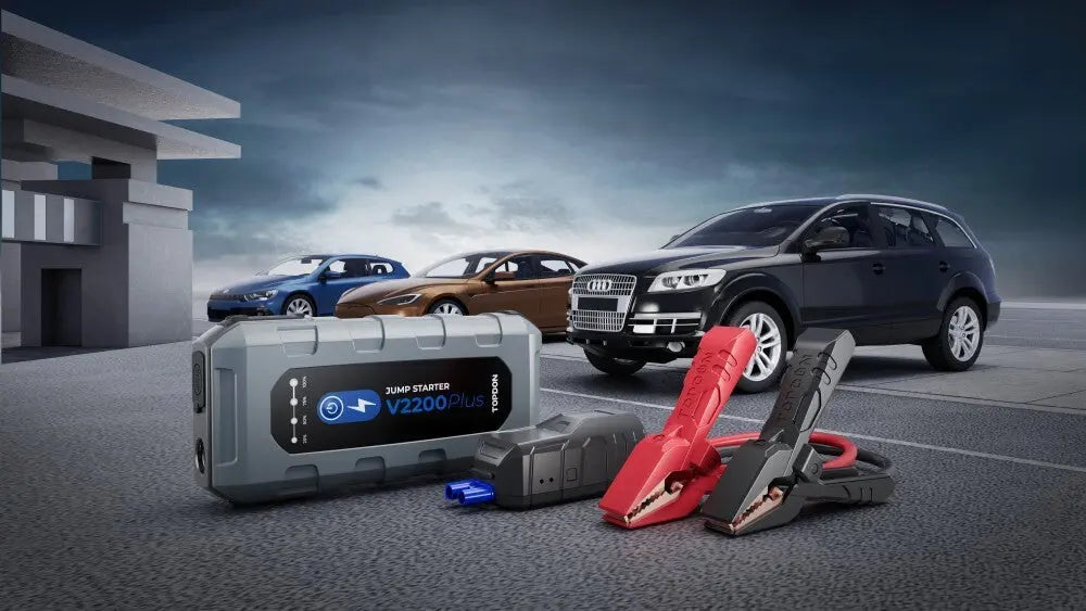 TOPDON JUMPSTARTER POWERBANK BATTERIETESTER V2200 PLUS MittmannLive