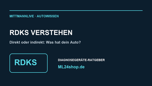 MittmannLive-Ratgeber zu direkten und indirekten Reifendruckkontrollsystemen und zum Anlernen nach dem Radwechsel.