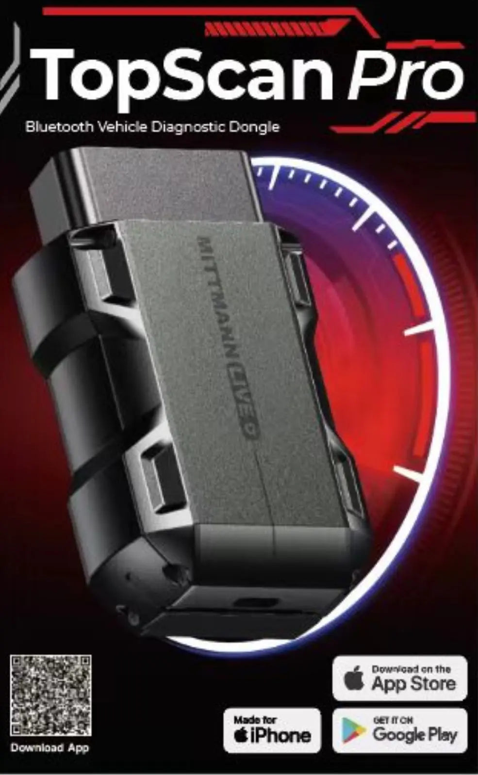 TopScan Pro Diagnosegerät für das Smartphone MittmannLive