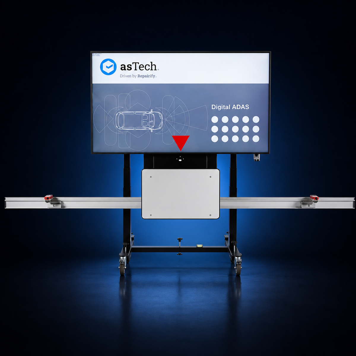 Repairify asTech Digital ADAS 1.0 und 2.0 Kalibriersystem – Frontansicht