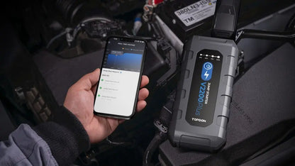 TOPDON JUMPSTARTER POWERBANK BATTERIETESTER V2200 PLUS MittmannLive
