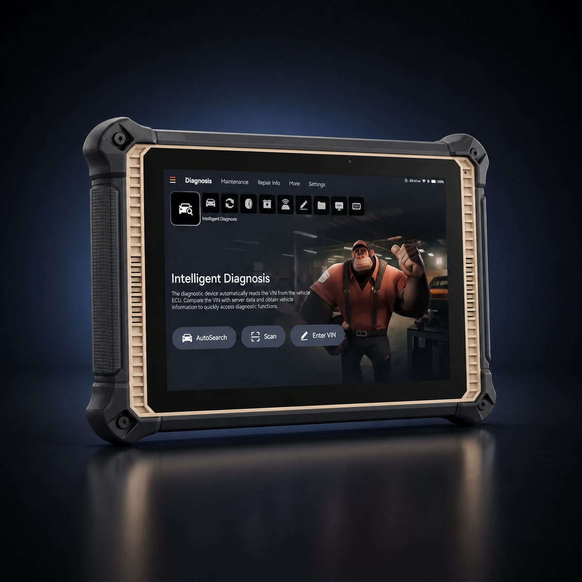 THINKCAR THINKTOOL Euro 391 Profi-Diagnosegerät – Dreiviertelansicht