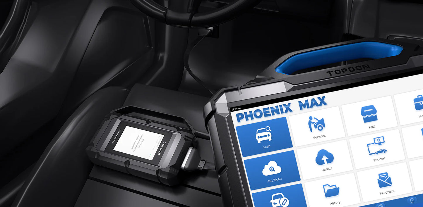 TOPDON Phoenix Max mit MDCI Pro Diagnoseinterface für CAN FD, DoIP und J2534