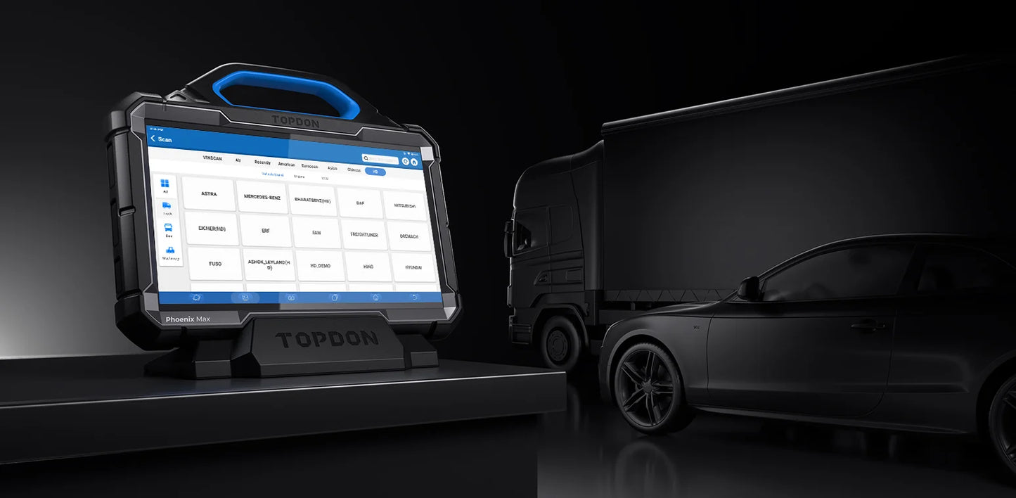 TOPDON Phoenix Max professionelle Pkw- und Nutzfahrzeugdiagnose
