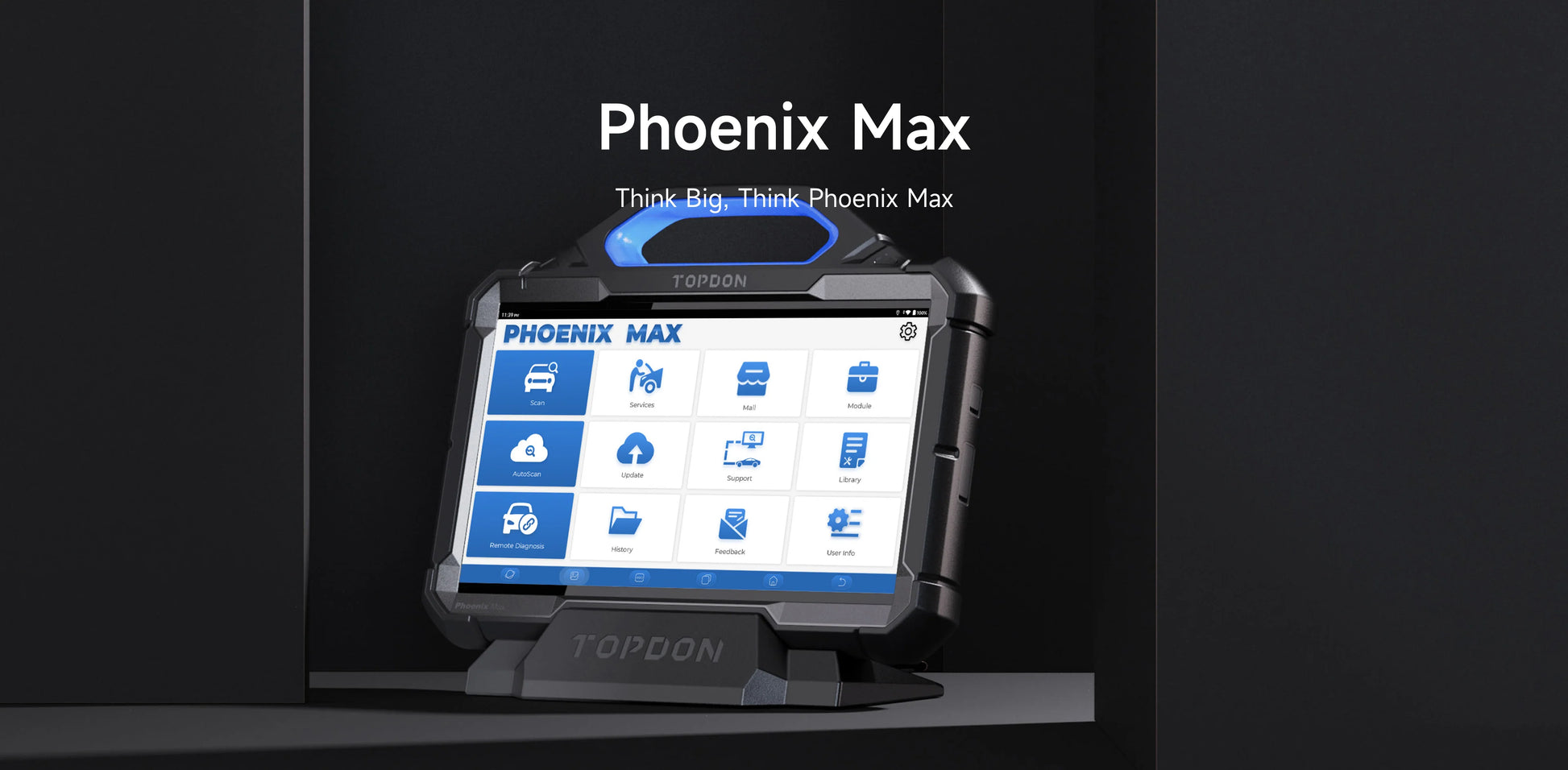 TOPDON Phoenix Max High-End-Diagnosegerät für professionelle Kfz-Werkstätten