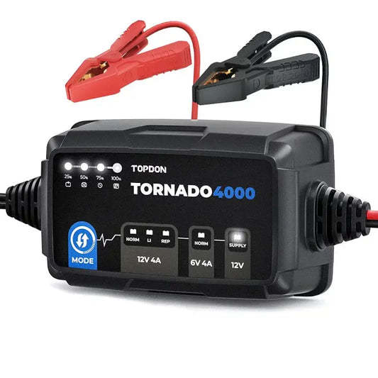 TOPDON TORNADO 4000 KFZ Batterieladegerät MittmannLive