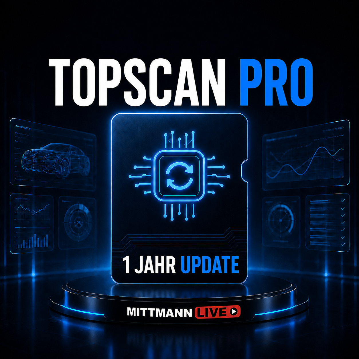 TOPDON und MittmannLive TopScan Pro – 1 Jahr Update-Lizenz | ML24Shop