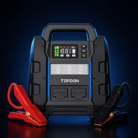 TOPDON V4500 Plus – 4500A Starthilfe & Batterietester